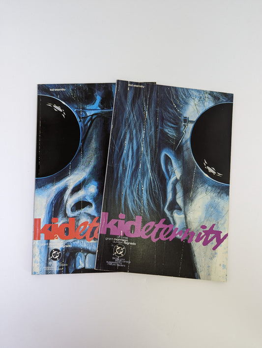 Kid Eternity #1-2 komiksai viršeliai