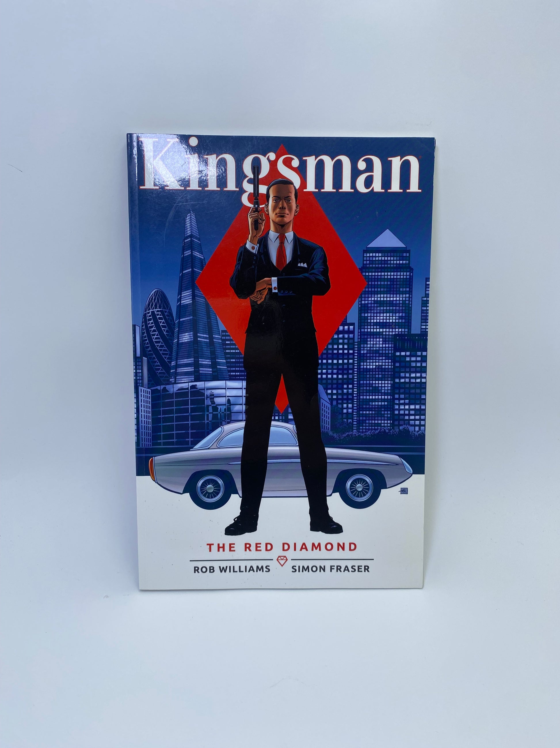 Kingsman: The Red Diamond grafinė novelė Dynamite Entertainment anglų kalba