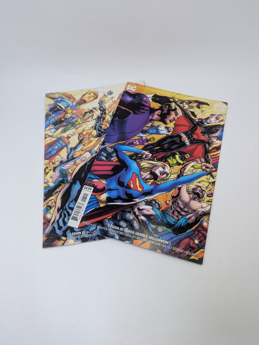  Legion of Super-Heroes: Millennium komiksų rinkinys 1–2 – DC ateities istorija