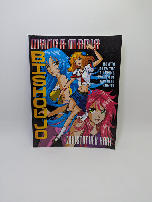 Manga Mania Bishoujo knyga apie piešimą, mokanti sukurti žavius manga personažus pagal Japonų komiksų stilių.