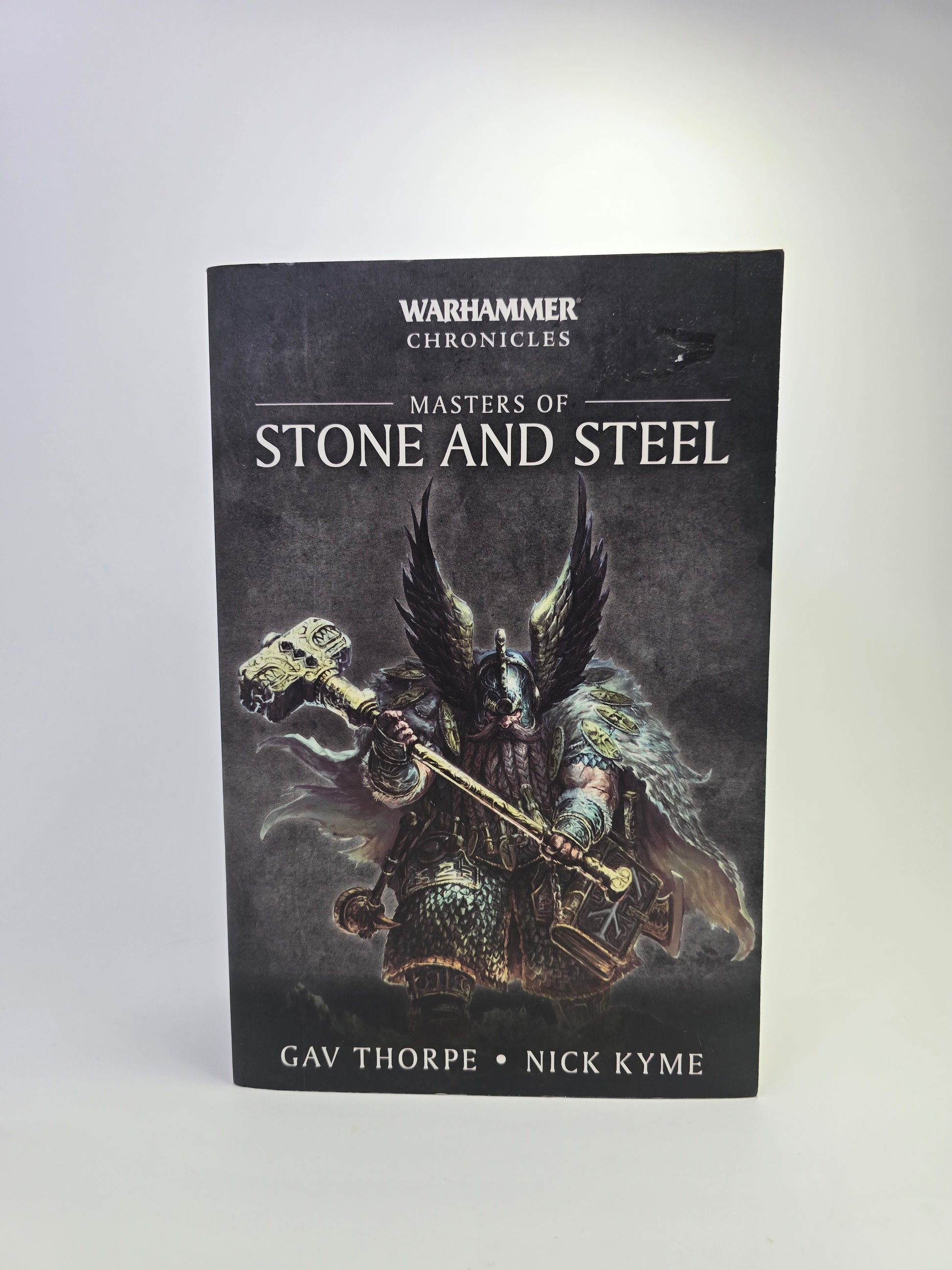 Masters of Stone and Steel Warhammer 40k knygos viršelis anglų kalba