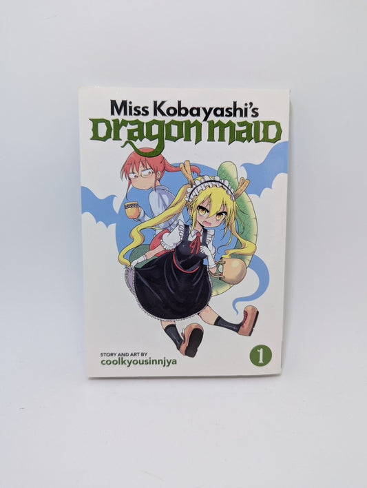 Miss Kobayashi's Dragon Maid, Vol. 1 manga, Seven Seas Entertainment.