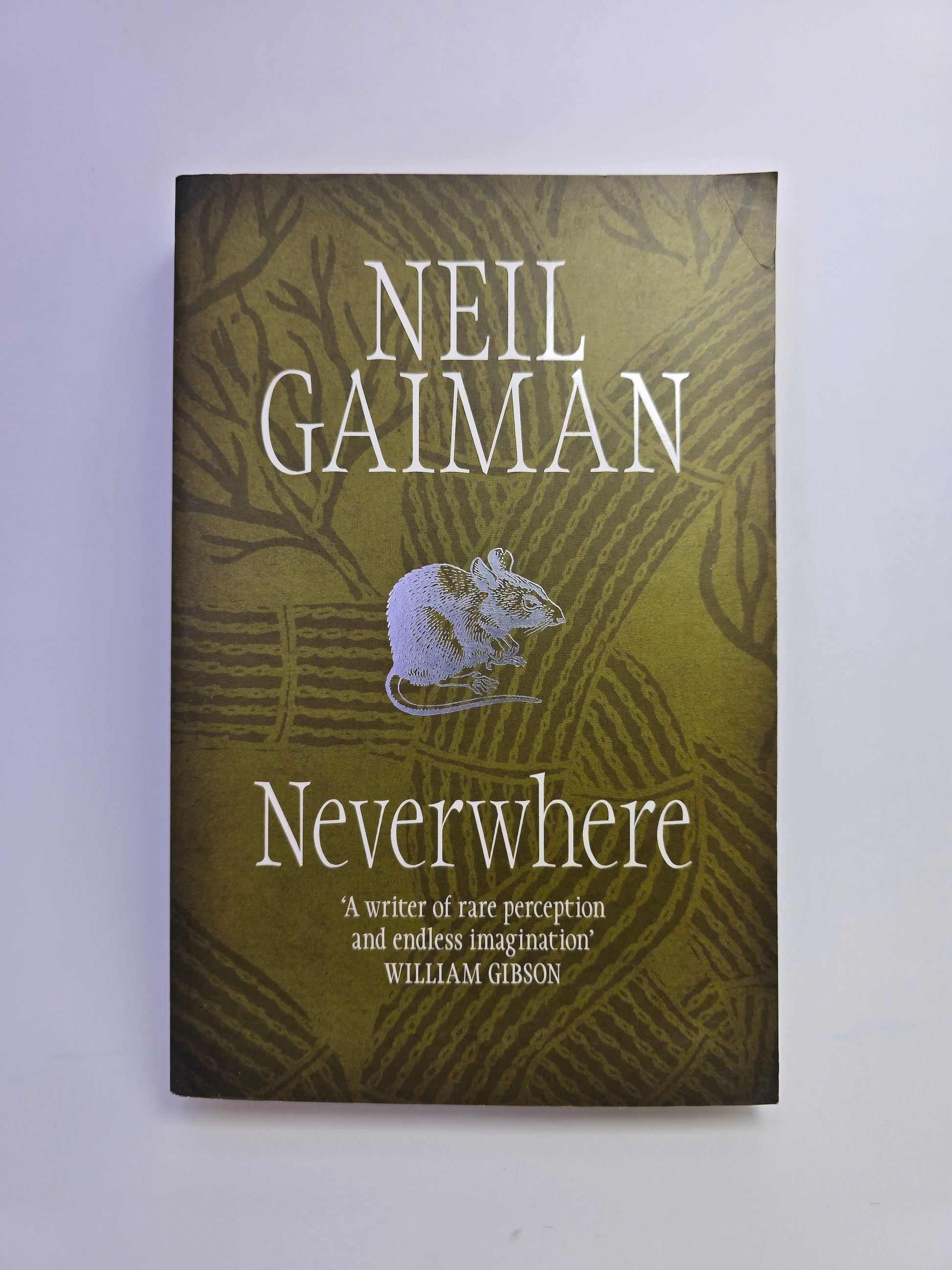 Neil Gaiman Neverwhere knygos viršelis anglų kalba