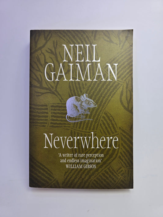 Neil Gaiman Neverwhere knygos viršelis anglų kalba