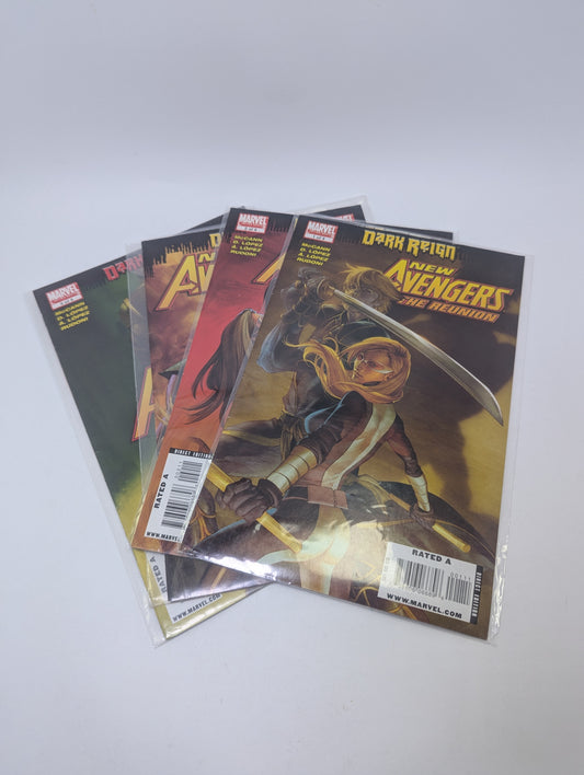  New Avengers: The Reunion komiksų rinkinys – Marvel šnipų trileris anglų kalba