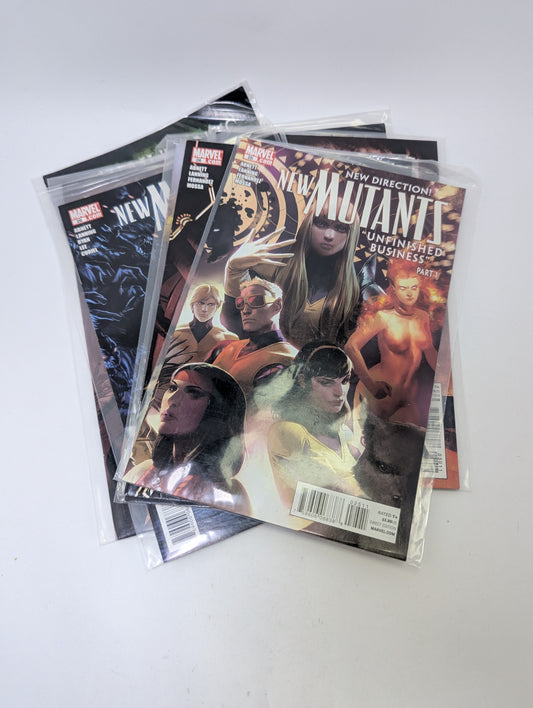  New Mutants #25-32 komiksų rinkinys anglų kalba – jaunos mutančių kartos kovos Marvel pasaulyje