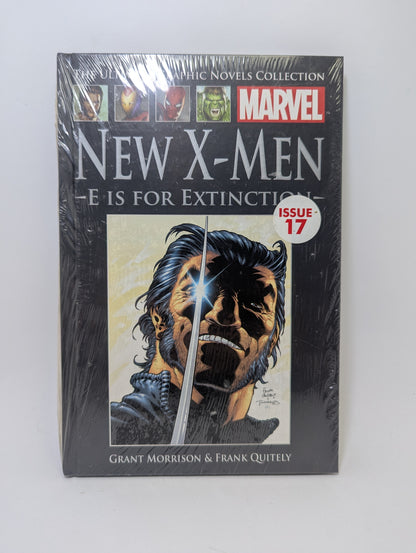 New X-Men: E is for Extinction grafinė novelė, Marvel Comics.