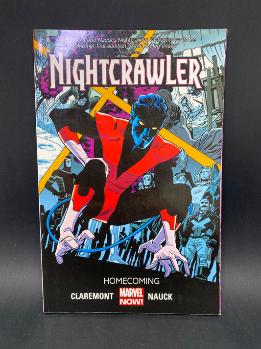 Nightcrawler Homecoming 1 tomas grafinė novelė anglų kalba