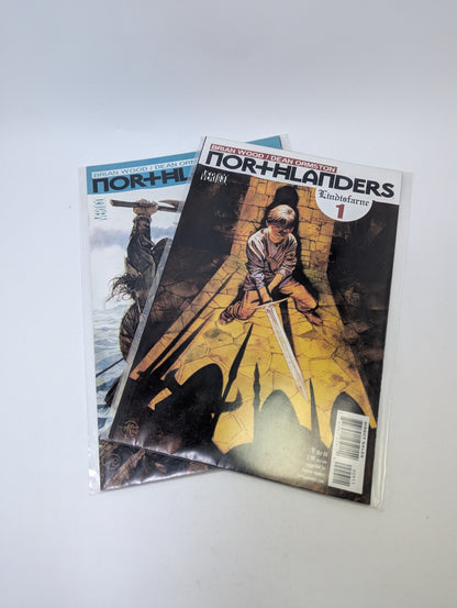  Northlanders: Lindisfarne #1–2 – vikingų tematikos komiksų serija anglų kalba