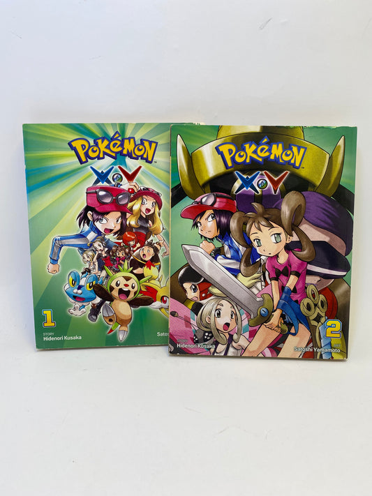 Pokemon XY, Vol. 1-2 manga, Hidenori Kusaka & Satoshi Yamamoto, VIZ Media.