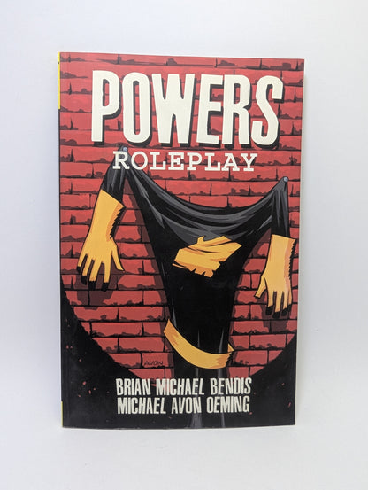 Powers: Roleplay, Vol. 2 grafinės novelės viršelis su detektyvais Christian Walker ir Deena Pilgrim.