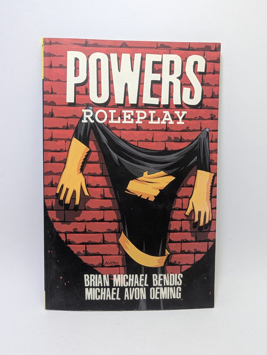 Powers: Roleplay, Vol. 2 grafinės novelės viršelis su detektyvais Christian Walker ir Deena Pilgrim.
