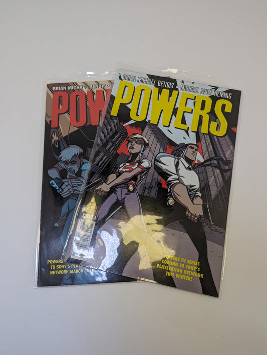 Powers #1-2 komiksų viršelis
