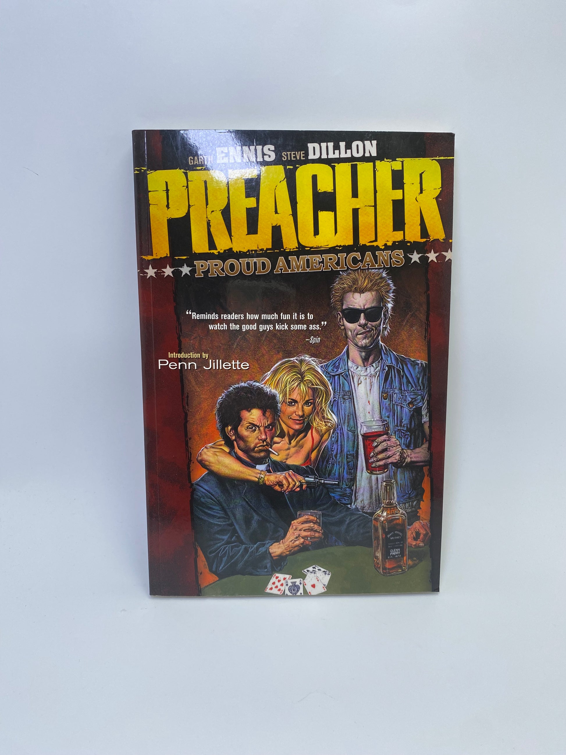 Preacher: Proud Americans grafinė novelė Vertigo DC anglų kalba