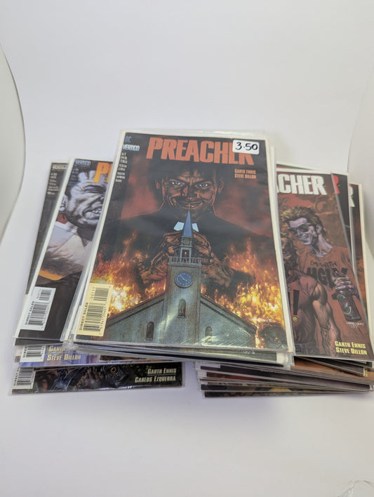Preacher #1-66 komiksų viršelis