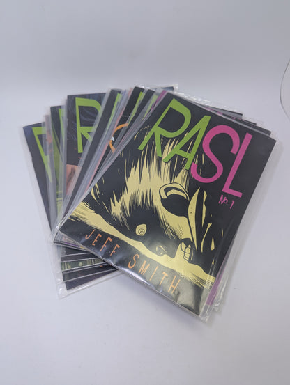  RASL komiksų rinkinys (1–15) – Jeff Smith tarpdimensinis trileris