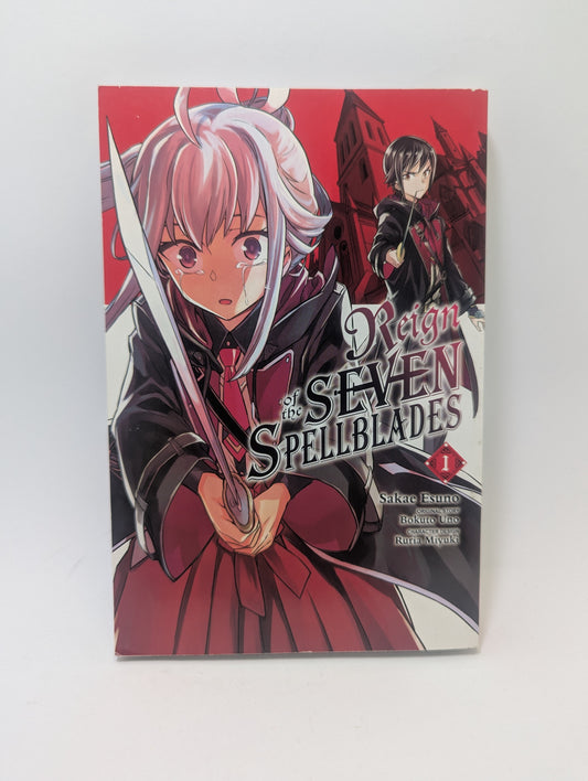 Reign of the Seven Spellblades, Vol. 1 manga.