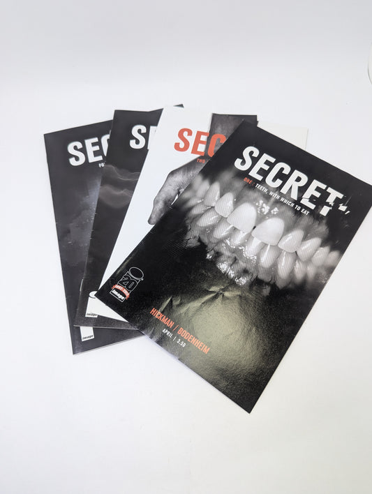  Secret 1–4 komiksų rinkinys anglų kalba – įtemptas psichologinis trileris