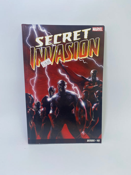 Secret Invasion grafinė novelė Marvel anglų kalba