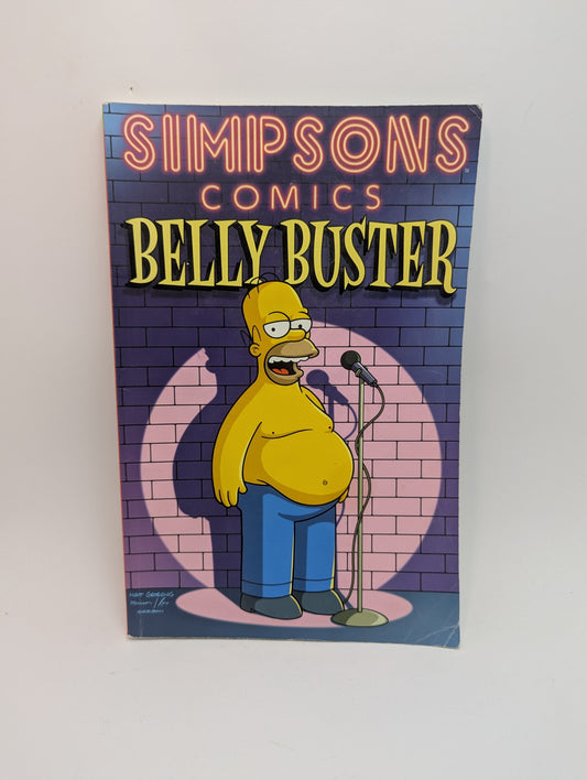 Simpsons Comics: Belly Buster grafinė novelė, Bongo Comics.
