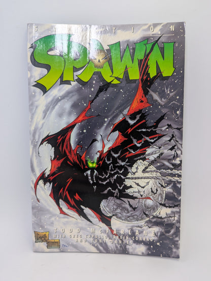 Grafinė novelė Spawn: Sanction apie tamsųjį antiherojų Al Simmonsą.