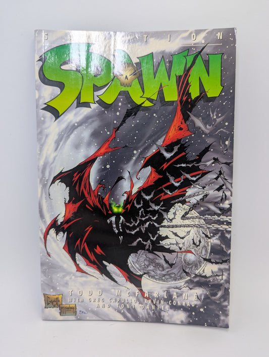 Grafinė novelė Spawn: Sanction apie tamsųjį antiherojų Al Simmonsą.