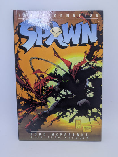 Grafinė novelė Spawn: Transformation apie Al Simmonso galių evoliuciją.