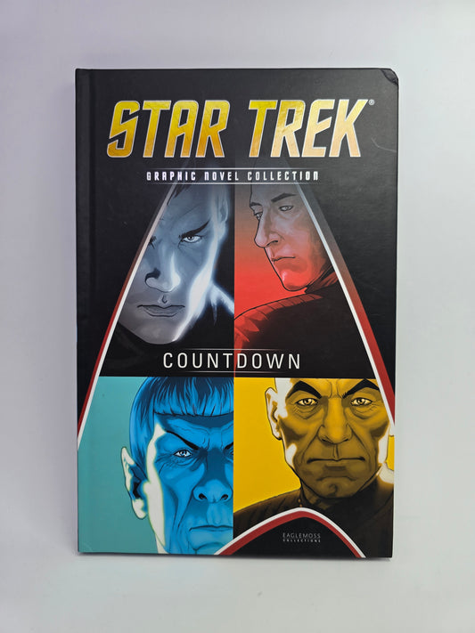 Star Trek Countdown grafinės novelės viršelis anglų kalba