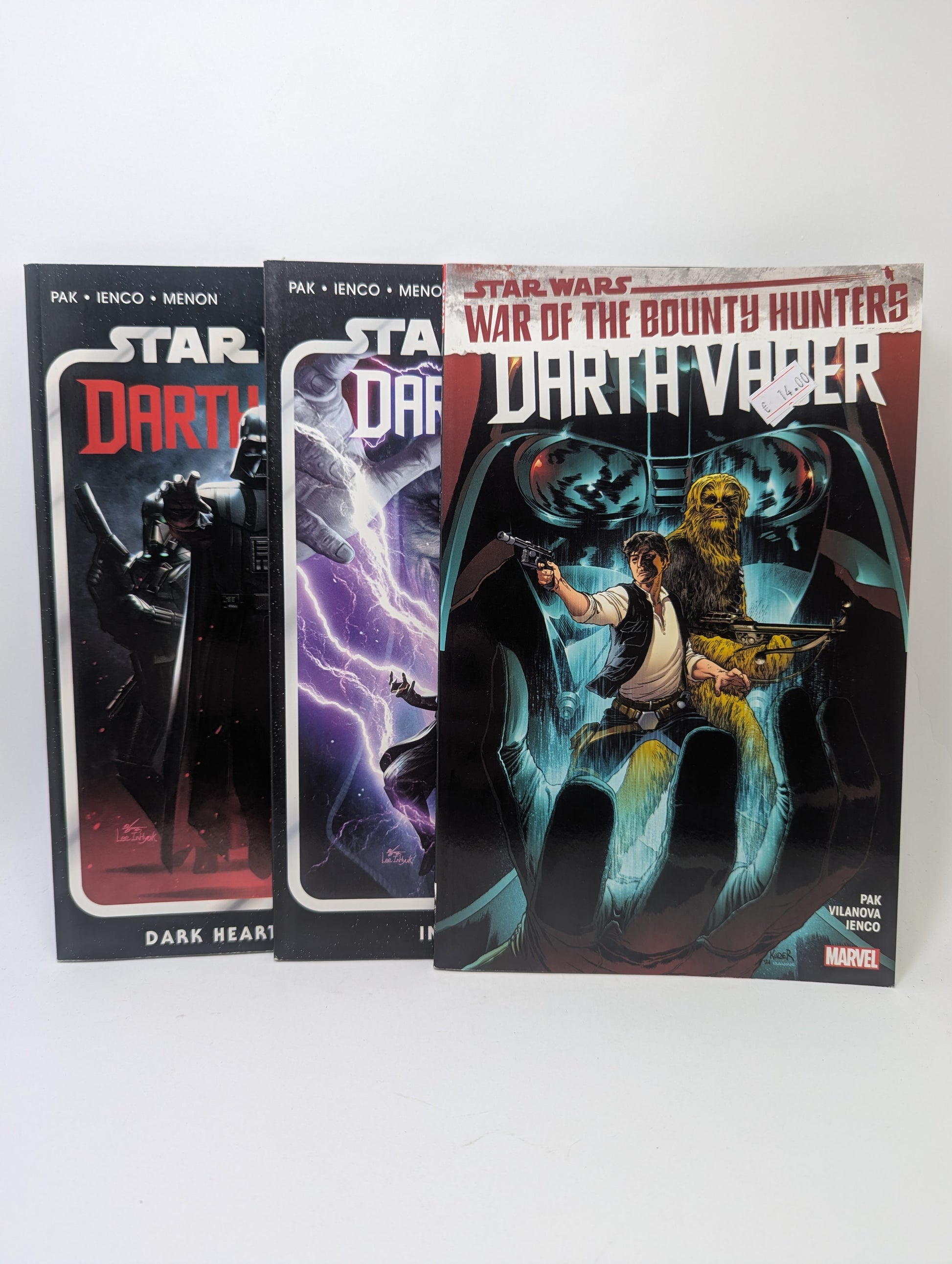 Star Wars: Darth Vader, Vol. 1-3 grafinė novelė, Marvel Comics.