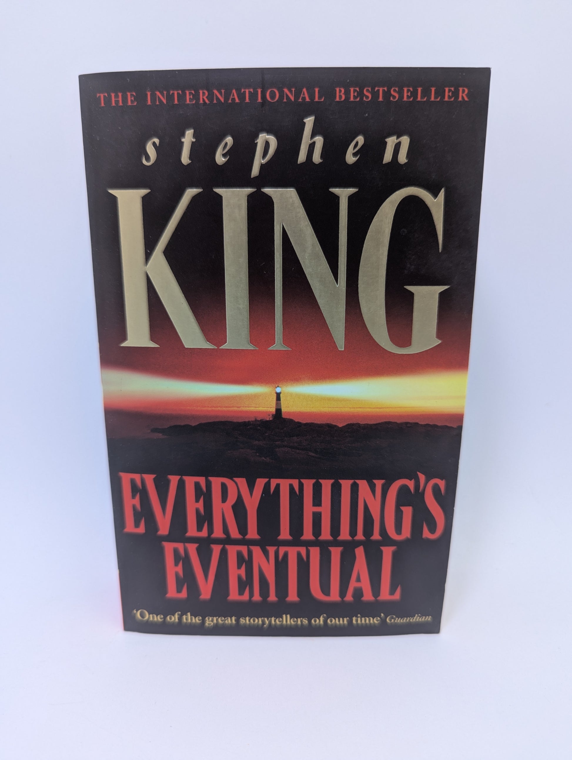 Stephen King apsakymų rinkinys Everything's Eventual anglų kalba.
