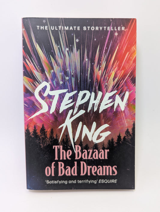 Stephen King apsakymų rinkinys The Bazaar of Bad Dreams anglų kalba.