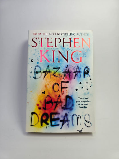 Stephen King The Bazaar of Bad Dreams knygos viršelis anglų kalba