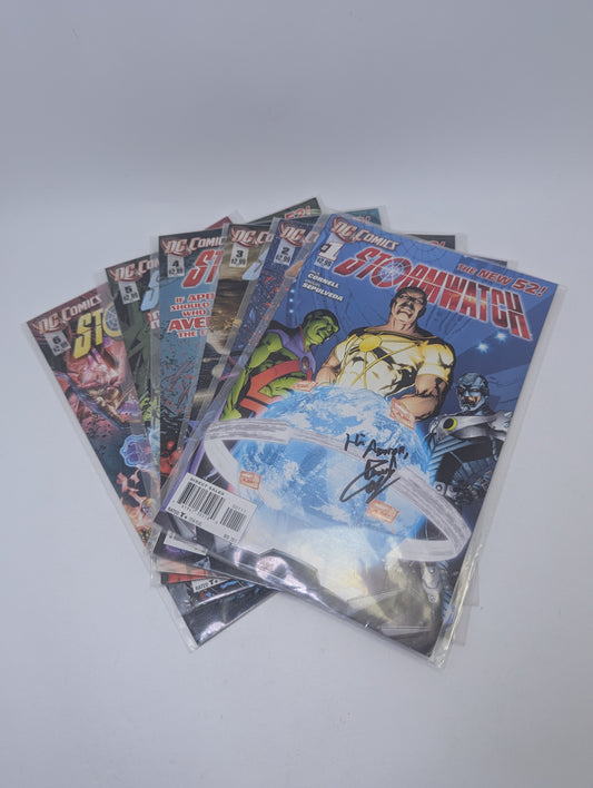 Stormwatch #1–6 komiksų rinkinys anglų kalba – DC paslaptingų herojų komanda