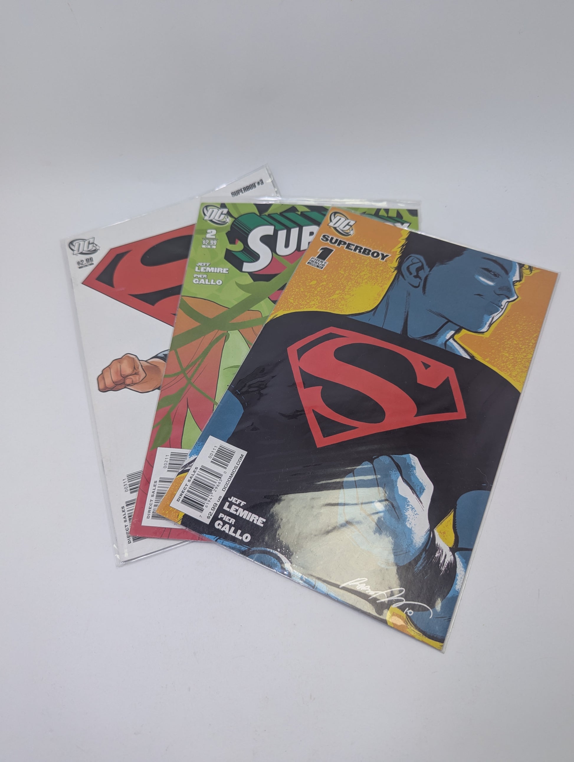  SuperBoy komiksų rinkinys – 3 numeriai, DC Comics leidykla, anglų kalba