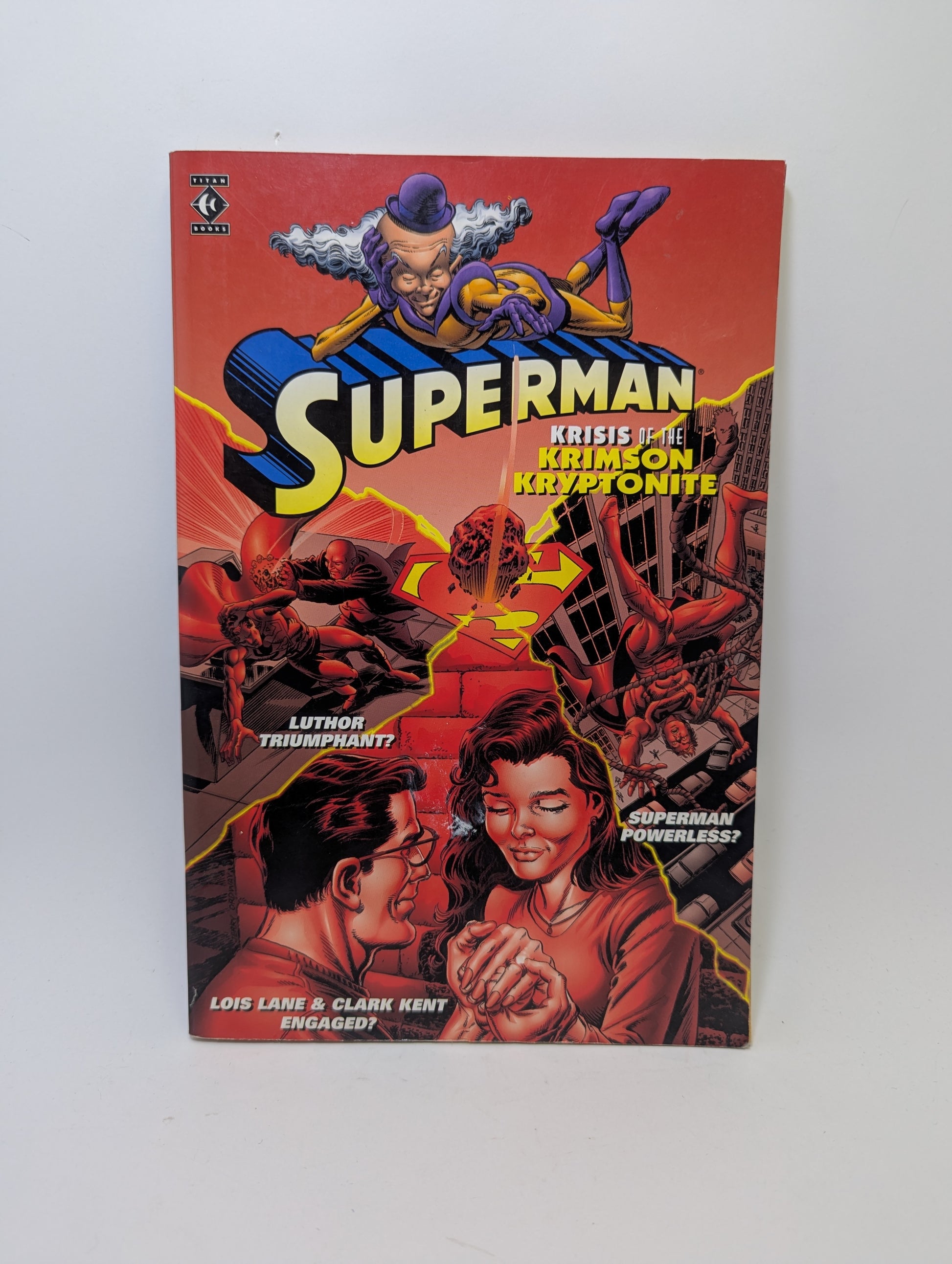 Superman: Krisis of the Krimson Kryptonite grafinė novelė, DC Comics.