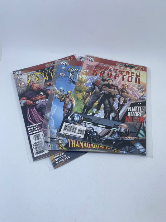  Superman: World of New Krypton #1–12 – epinė Supermeno kosminė istorija, anglų kalba