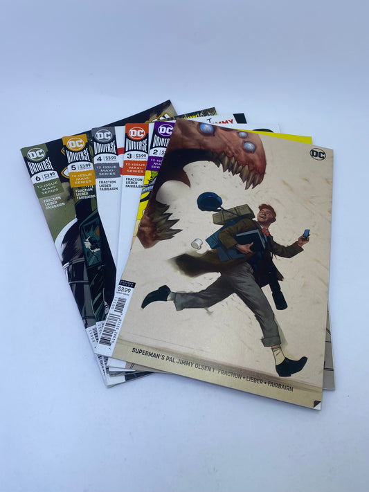  Superman's Pal Jimmy Olsen #1–6 – linksmos ir spalvingos DC Comics nuotykiai apie žurnalistą Jimmy Olseną, anglų kalba