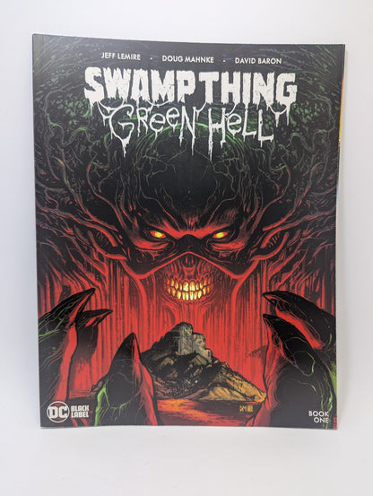 „Swamp Thing: Green Hell, Book 1“ komiksas anglų kalba – tamsi ateities vizija ir siaubas.