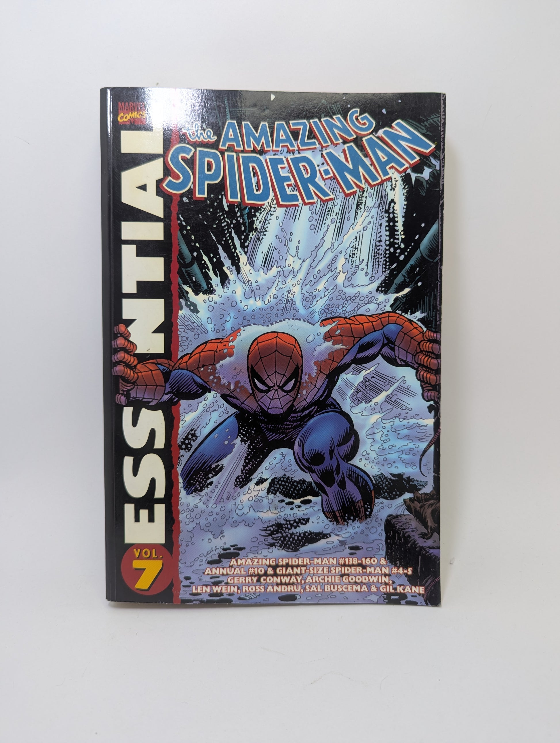 The Amazing Spider-Man, Essential, Vol. 7 grafinė novelė, Marvel Comics.