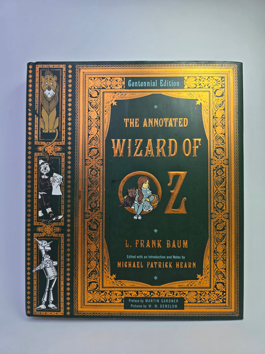 The Annotated Wizard of Oz knygos viršelis