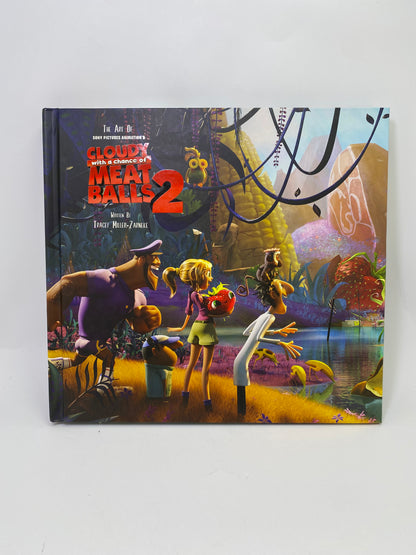 The Art of Cloudy with a Chance of Meatballs 2 meno knyga, dailės albumas, Ramin Zahed.