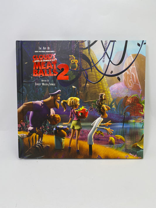 The Art of Cloudy with a Chance of Meatballs 2 meno knyga, dailės albumas, Ramin Zahed.