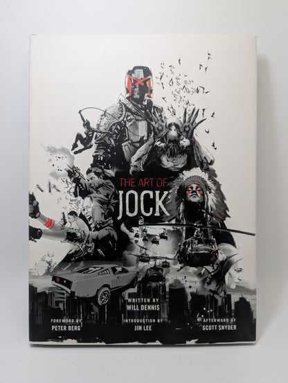 „The Art of Jock“ meno knyga su geriausiomis menininko iliustracijomis ir kino dizainais.