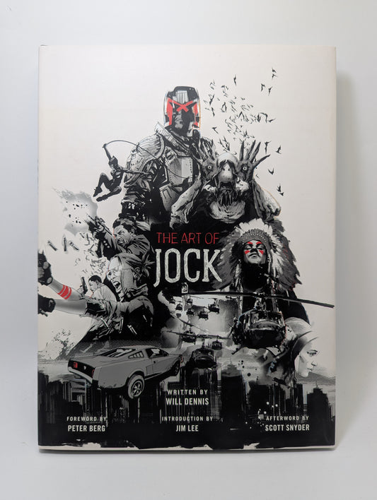 „The Art of Jock“ meno knyga su geriausiomis menininko iliustracijomis ir kino dizainais.
