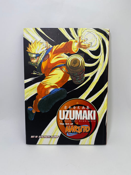The Art of Naruto: Uzumaki meno knyga, dailės albumas, Masashi Kishimoto.