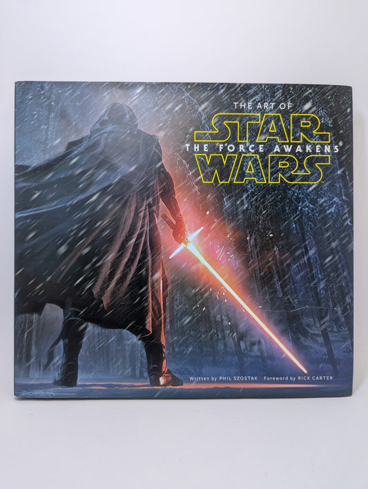 „The Art of Star Wars: The Force Awakens“ meno knyga su filmo kūrimo iliustracijomis.