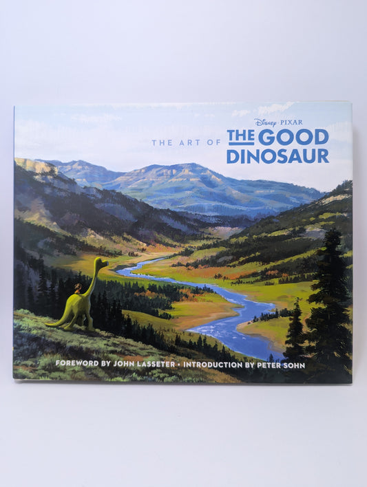 Meno knyga The Art of The Good Dinosaur, skirta Pixar animaciniam filmui.