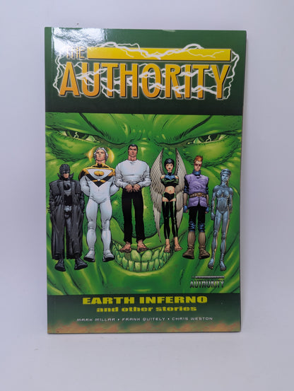 The Authority: Earth Inferno and other stories grafinė novelė, Wildstorm/DC Comics.