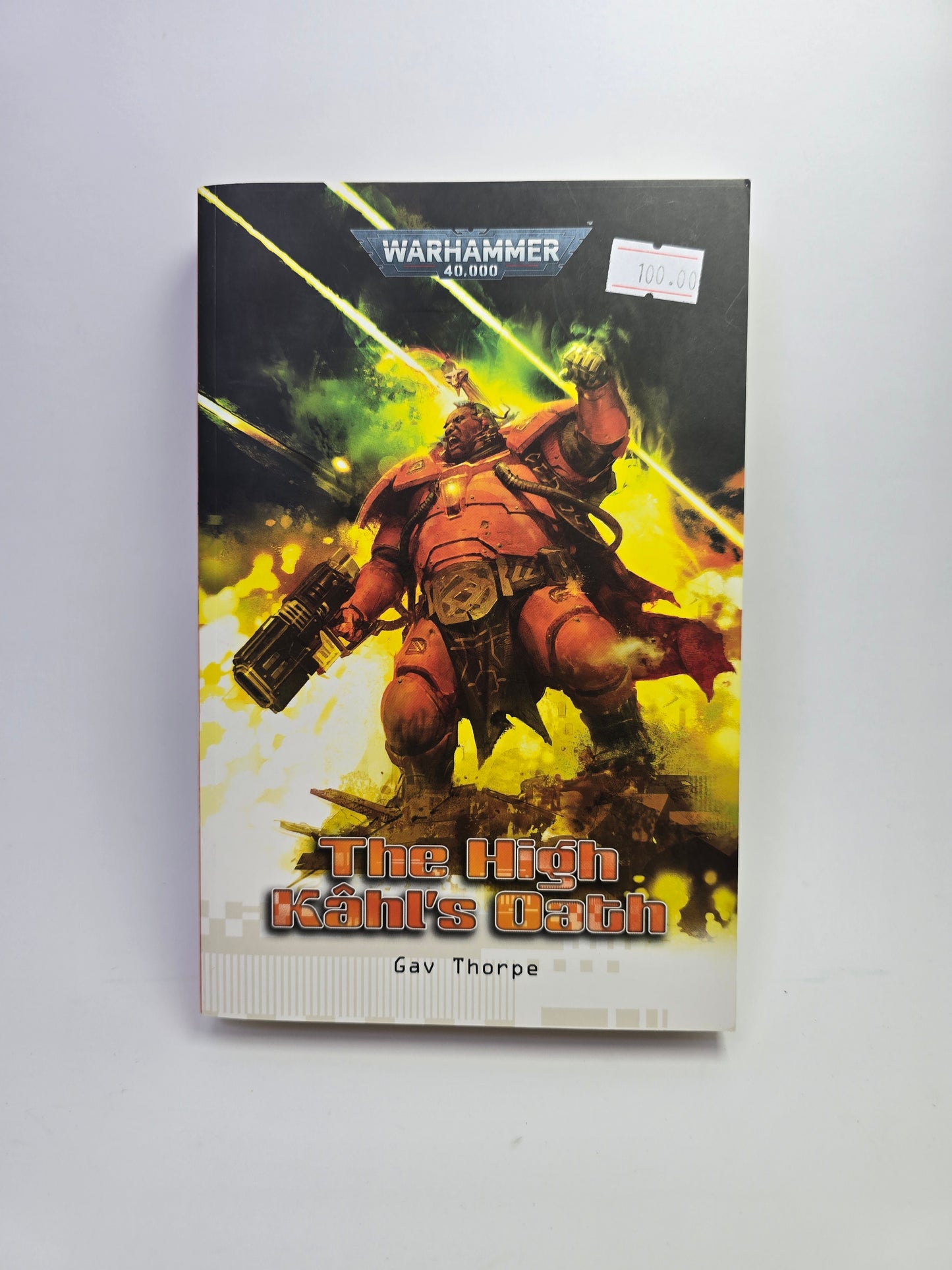 The High Kâhl's Oath Warhammer 40k knygos viršelis anglų kalba