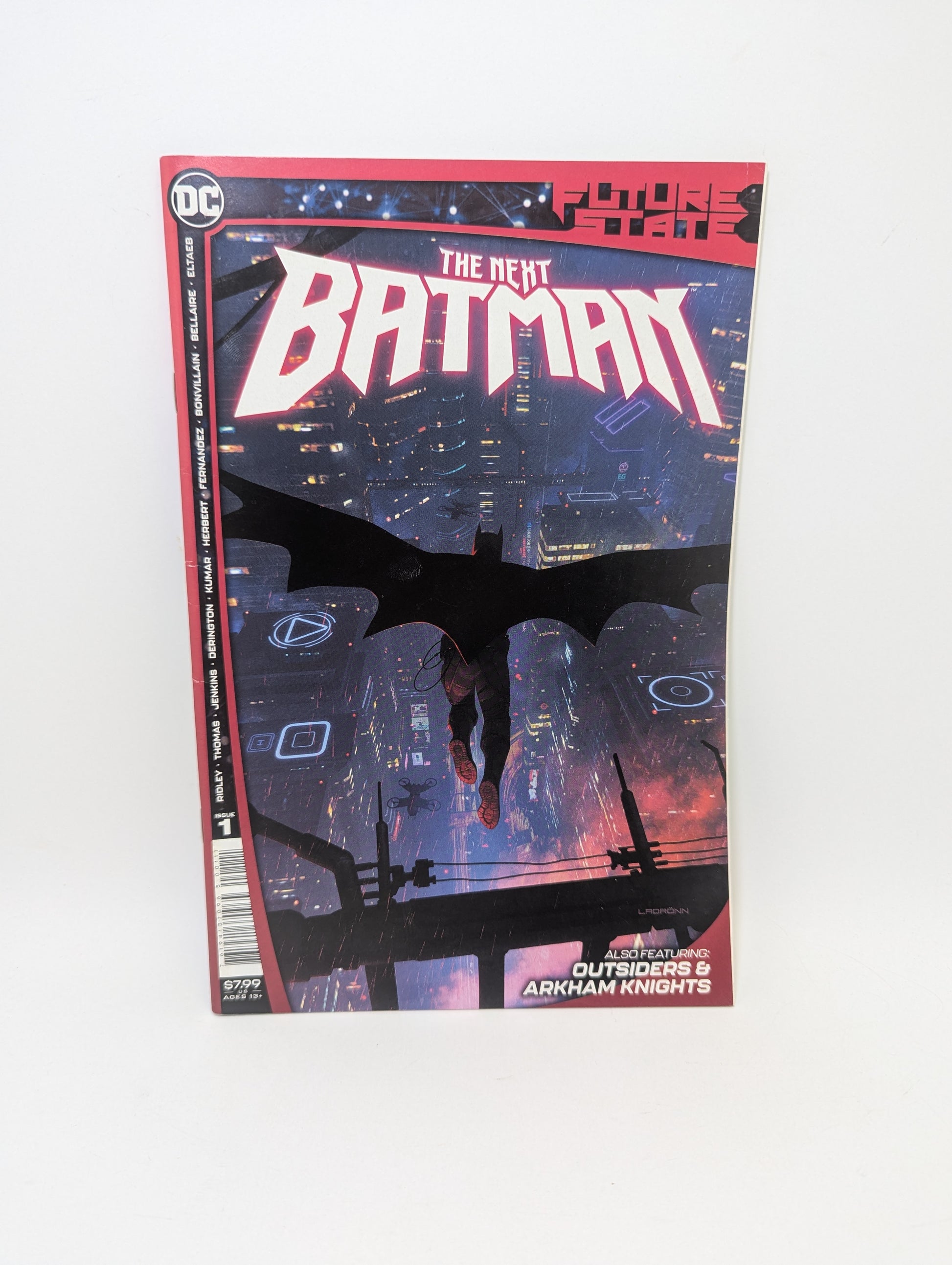  The Next Batman #1 komiksas anglų kalba – naujas herojus tamsiame Gothame